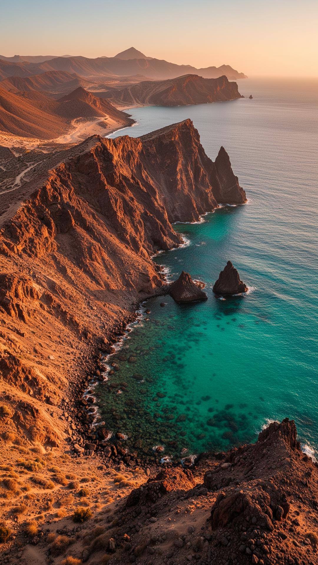Acantilados volcánicos y aguas turquesa del Parque Natural Cabo de Gata-Níjar